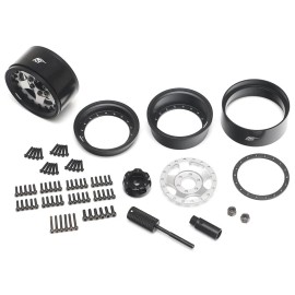 Universal Boom Racing ProBuild™ 1.9" SV5 Adjustable Offset Alum  Beadlock (2) BRPB004MBKRS