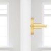 Kwikset Halifax Dummy Door Handle, Single Sided Lever for Closets,