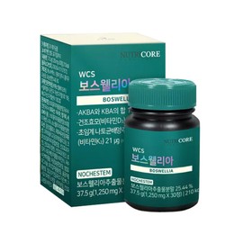 Nutricore Boswellia 30 tablets dried yeast selenium / 뉴트리코어 보스웰리아 30정 건조효모 셀렌