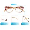 HEEYYOK 4-Pack Blue Light Blocking Reading Glasses Women,Spring Hinge Computer