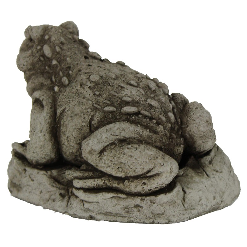 Toad Garden Statues Cement Frog Sculptures Cast Stone Frogs Figurines