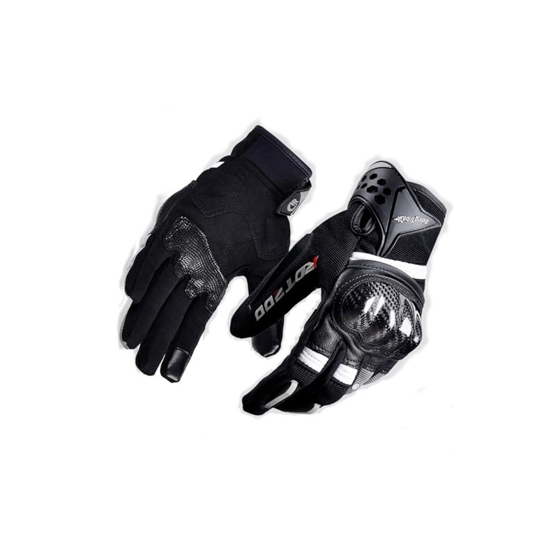 G02 L Motocross Motorcycle Gloves with Carbon Protection, Breathable, Non-Slip