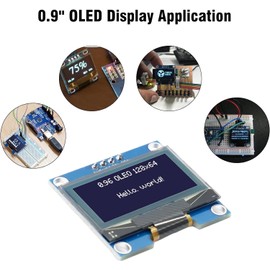 RUIZHI 3pcs OLED Display OLED Module 0.96" I2C 128X64 SSD1315 4 Pin White Compatible Arduino Compatible Raspberry Pi
