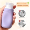 Diboniur 4 Pack Travel Bottles for Toiletries with Labels, 98ml