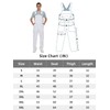 WORK IDEA Men's Bib Overalls,Men's Overalls Workwear Lightweight with Adjustable