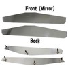 Pair 24"x 4" Mud Flap Weights for Universal Semi Trucks