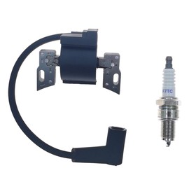 Cancanle 593872 799582 798534 Ignition Coil with Spark Plug for Briggs & Stratton 08P502 09P602 09P702 Armature Magneto Lawn Mower