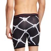 Balanced Tech Men's Active Sport Performance Boxer Brief - Black/Rope