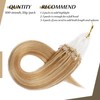 SEGO Micro Loop Human Hair Extensions 22 Inch Golden brown
