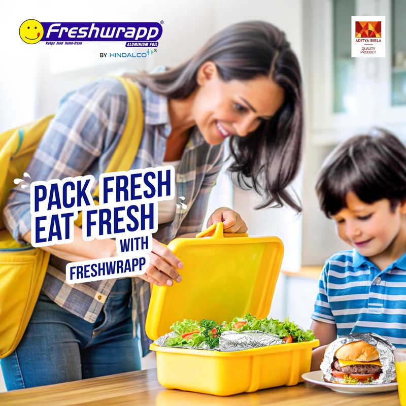 Fresh Wrap Aluminium Foil 50g (33+17g,Buy 1 Get 1 Free)