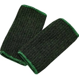TRUSCO NAKAYAMA TATWG-7 Flame Resistant and Cut Resistant Wrist Guard, 7 Gauge, Green, 5.7 inches (14.5 cm)