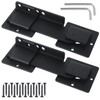 ASelected 2 PCS Flip Gate Latch Lock with Padlock Holes,