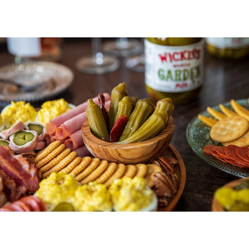 Wickles Wicked Okra, 16 OZ (Pack of 3)