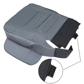 labwork Driver Side Bottom Cloth Seat Cover Gray Replacement for 2006-2009 Ram 2500 3500