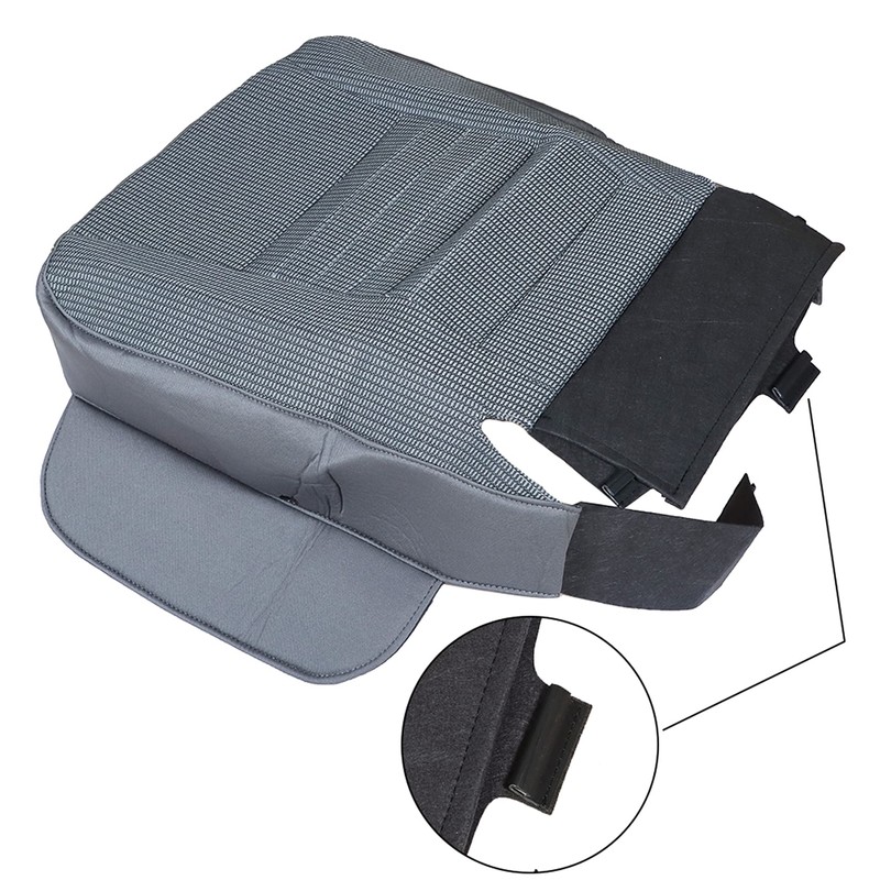 labwork Driver Side Bottom Cloth Seat Cover Gray Replacement for