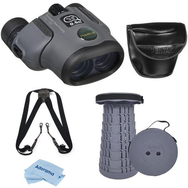 Pentax Pentax 6.5x21 Papilio II Porro Prism Binocular, 7.5 Degree