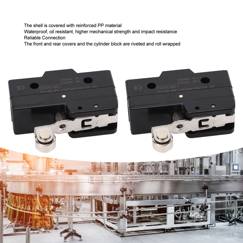 2 Pcs Micro Limit Switch 160OF 42RF 2.7PT 2.4OT 0.5MD