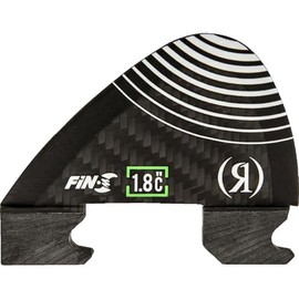 Ronix 1.8 in. - Floating Wakeboard Fin-S 2.0 - Nub Center Surf Fin - Carbon