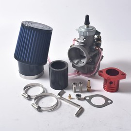 SJVLXHI VM34 Carburetor Kit, For GX390 / 420cc Predator,58mm Air Filter Blue