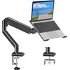 MOUNTUP Laptop Stand for Desk, Adjustable Aluminum Laptops Arm Mount