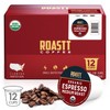 Organic Espresso Pods for Keurig K Cup Brewing, Medium Dark