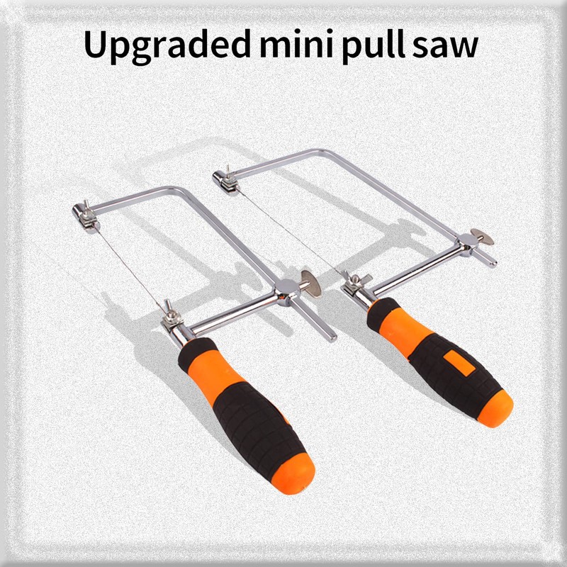 Telituny Coping Saw Multi-Purpose Tipping Saw, High-Strength Hacksaws with 15