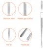 Newaner Kitchen Tweezers 30 cm, Barbecue Tweezers Made of Stainless