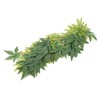 Green Artificial Plant Fake Leaves Aquarium Fish Tank Reptile Terrarium