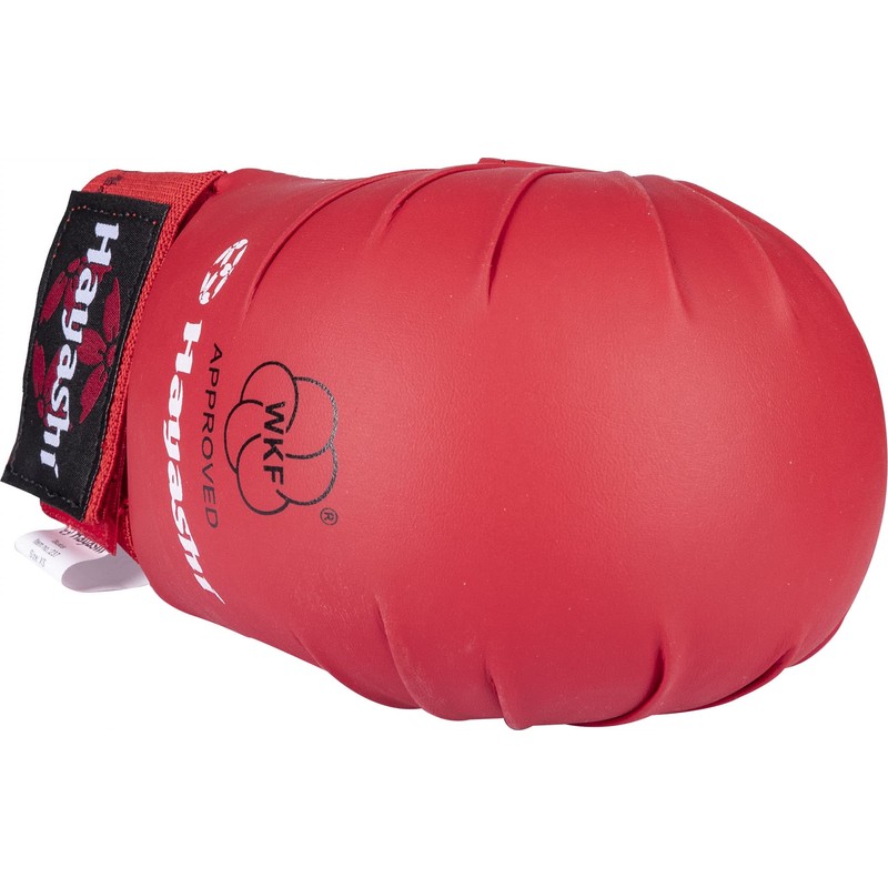 Hayashi Karate Fist Guard TSUKI (WKF Approved) - Red, Size