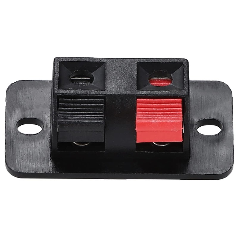Greluma Pack of 12 2-Way Speaker Terminals Block, Speaker Terminals