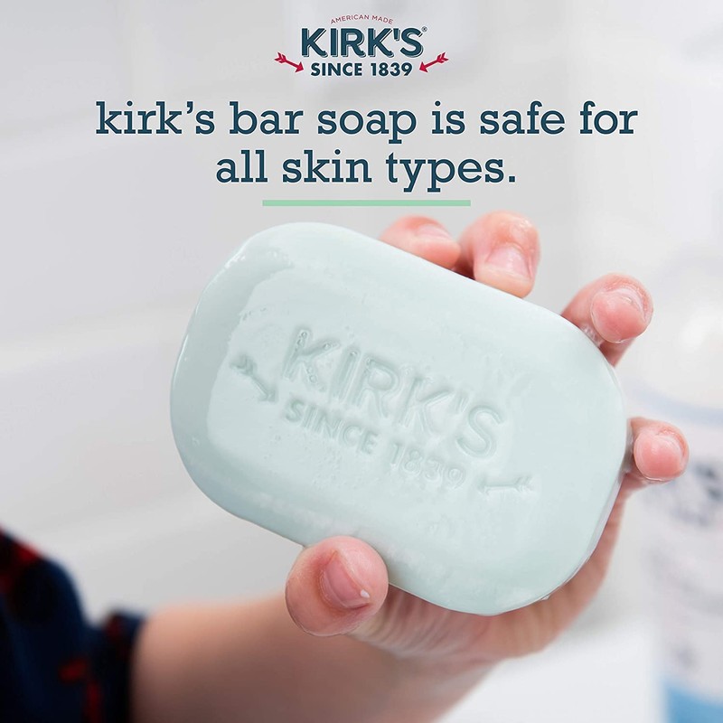 Kirk's Original Coco Castile Bar Soap Soothing Aloe Vera, 4