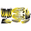 Yamaha banshee full graphics kit... THICK AND HIGH GLOSS