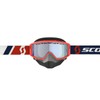 Scott Primal Snow Cross Red/Blue Glasses (Red/Blue, One Size)