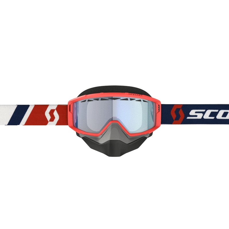 Scott Primal Snow Cross Red/Blue Glasses (Red/Blue, One Size)