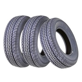 Grand Ride FREE COUNTRY 3 Premium Trailer Tires ST175/80R13 8PR Load Range D w/Side Scuff Guard