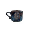 Colm de Ris Irish Triskele Celtic Pottery Mug Made in