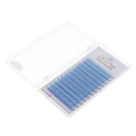 Baluue Fluorescent Faux Eyelashes for Women Soft Dense Neon Color Extensions Mixed Lengths for Cosplay Fashion Looks Decorative Fake Eyelashes
