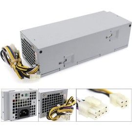 Fuente de alimentación de 240 W para Dell Inspiron 3650 3656 Optiplex 3040 5040 7040 SFF HU240AM-00 AC240EM-00 L240NM-00 P/N: THRJK 04GTN5 4GTN5 H62JR 2P1RD AC240NACACACM-00 B240NM-00 H62JR 3RK5T