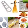 MYNC 4 Holes Stainless Steel Spaghetti Noodle Pasta Measurer Kitchen