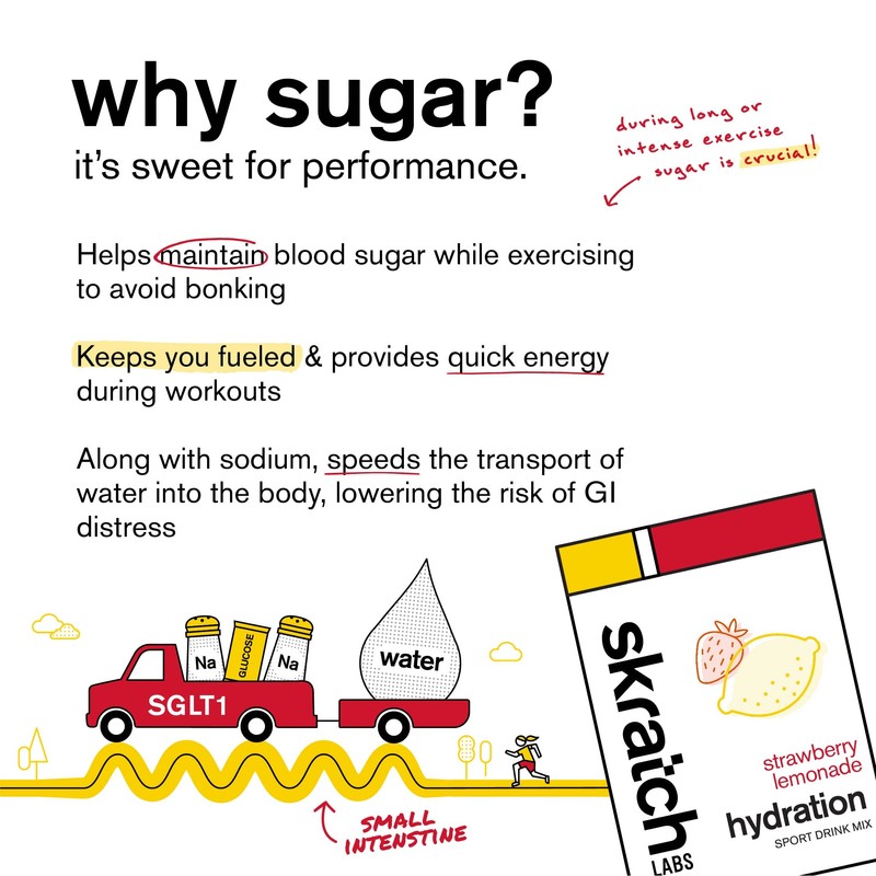 Skratch Labs Bebida Desportiva Hidratante 440gr - Sabor Limonada De