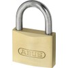 ABUS 42406 Stainless Steel Shackle Brass Padlock with 6504 Alike