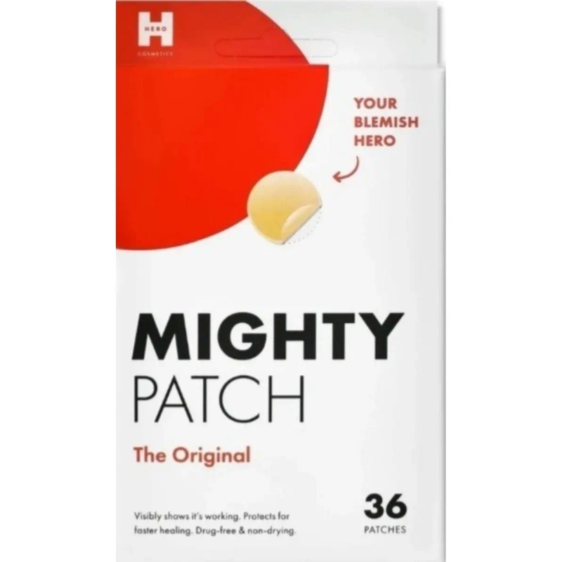 Pl Parches Trihidrocoloides Para El Acné Mighty Patch, 36