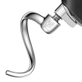 qAp Quality Art Practical Spiral Dough Hook Replacement for Cuisinart 5.5-Quart Stand Mixer/Polished 18/8 Stainless Steel Accessories/No coating/Dishwasher Safe