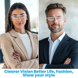 Riwissipa Portable Foldable Blue Light Blocking Reading Glasses Folding Ultra Thin Glasses with Case for Men Women Readers (Silver, 2.75, x)