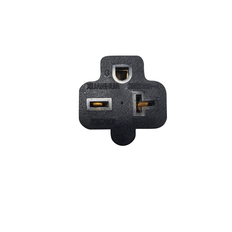 NEMA 5-15P to 6-20R Heavy Duty Electric Cable Plug Adapter