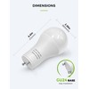LOHAS GU24 Base LED Light Bulb, 1200Lumen, 12Watt (75W-100W Equivalent)