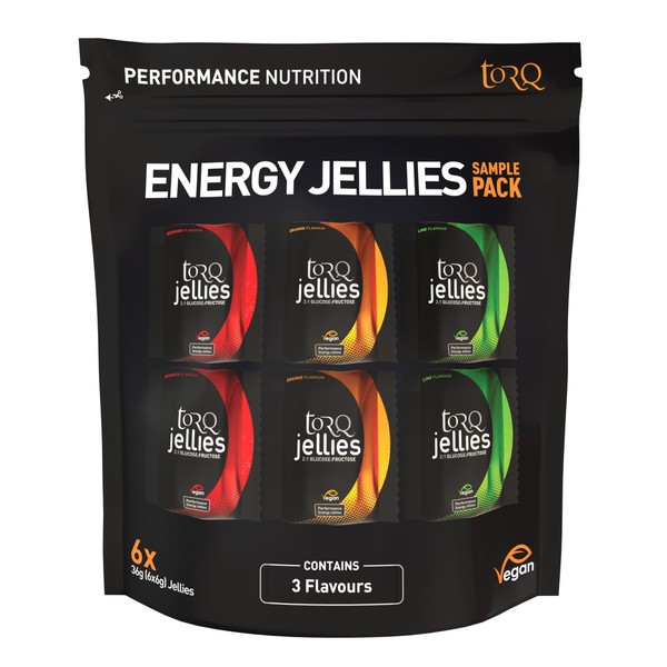 TORQ Jellies - Energy Jelly Chews/Energy Gummies - Quick Release