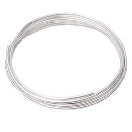 Feelers Aluminum Coiled Tubing 5/16" OD Seamless Round Pipe 1060, 0.04" Wall Thickness Refrigeration Tubing, Fuel Line, 10 FT