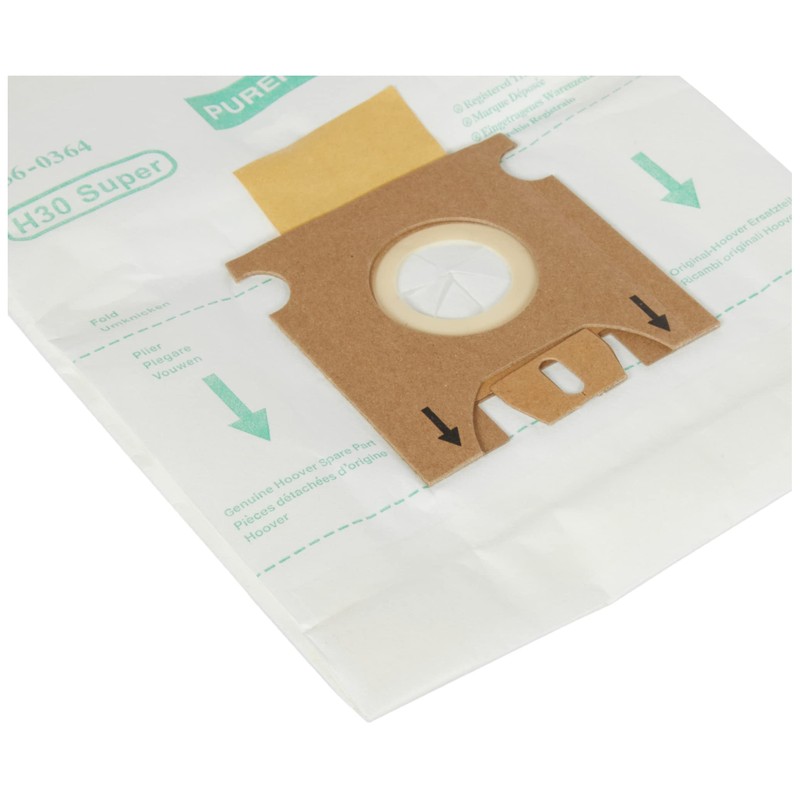 Hoover H30 Taubsaugerbeutel Telios (x5), Original