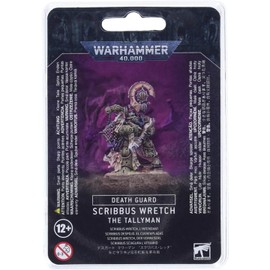 Warhammer 40k Games Workshop DeathGuard Scribbus Wretch The Tallyman 43-45